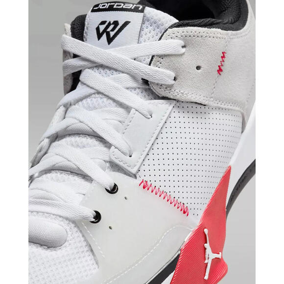 $99 Nike Jordan One Take 5 PF Shoes -White/ Red FD2336-106 size 14